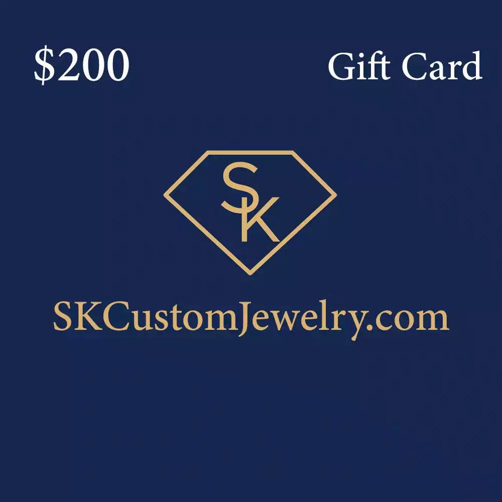 SK Custom Jewelry Gift Cards - SK Custom Jewelry