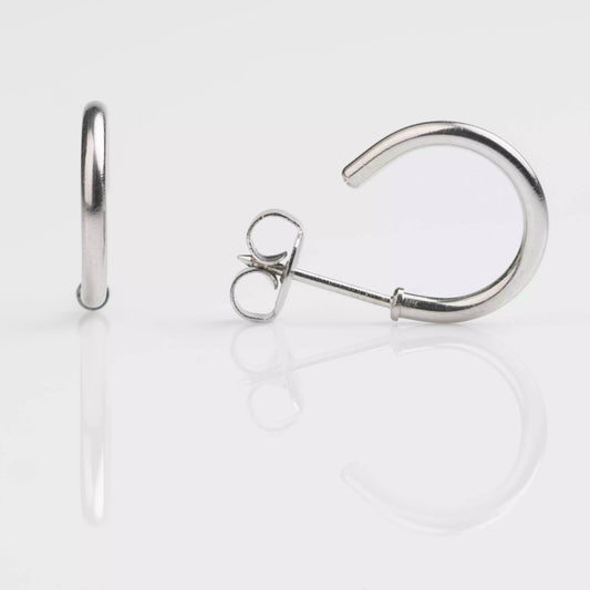 Piercing Hoops- 1/2"- Gold Plated.