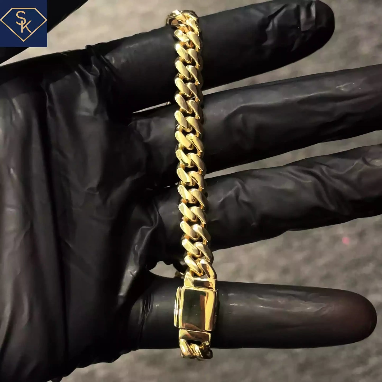 Solid Cuban Bracelet - SK Custom Jewelry