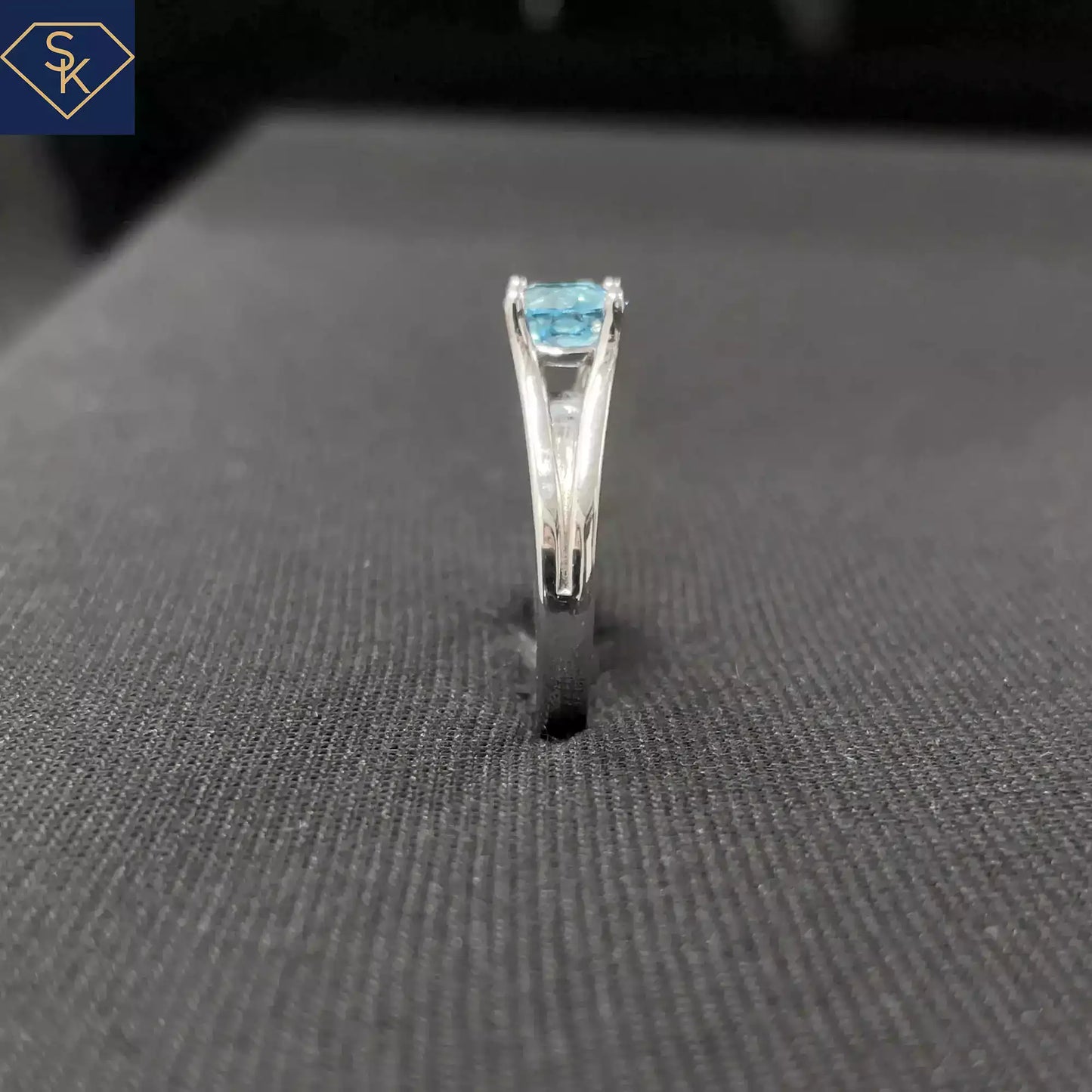 Blue Topaz Ring