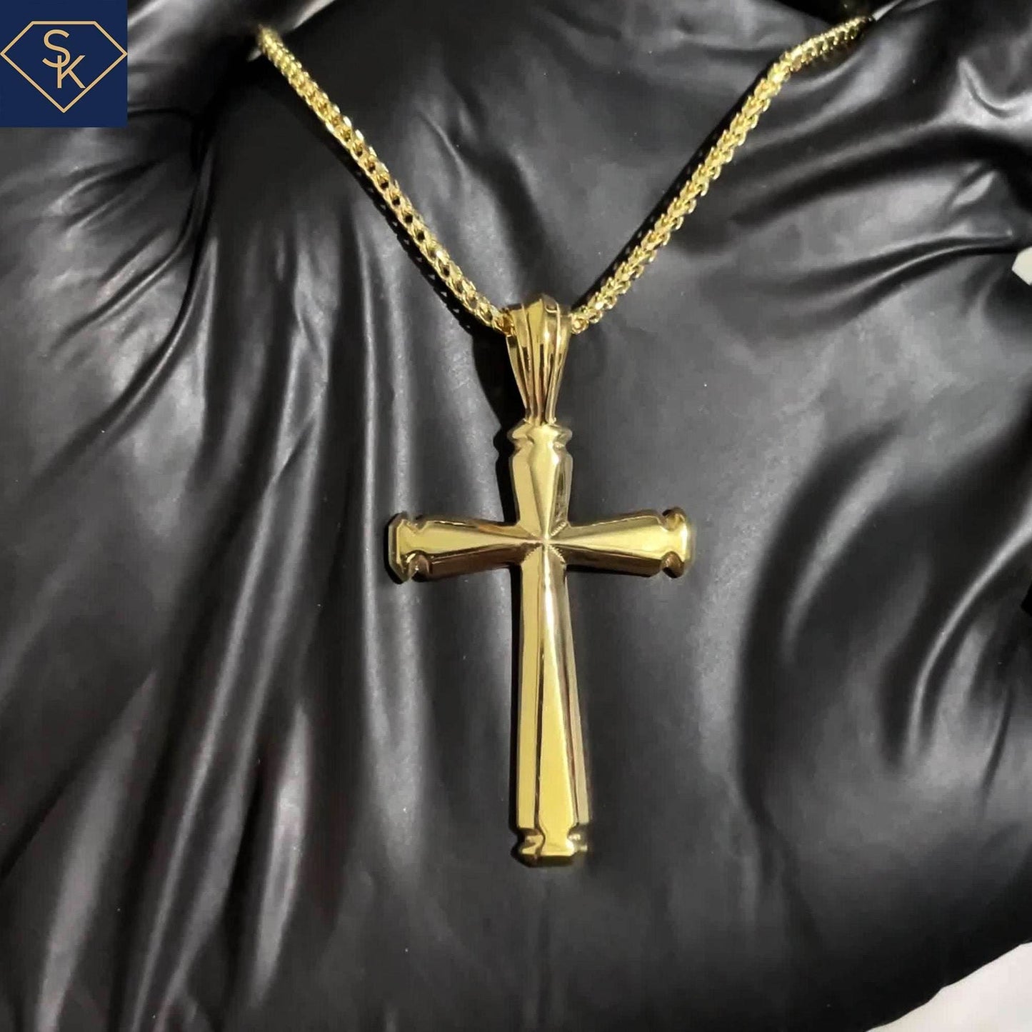 Classic Cross Pendant - SK Custom Jewelry