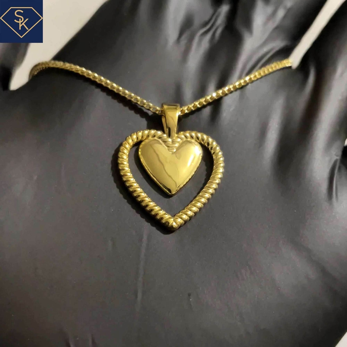 Infinite Heart Pendant - SK Custom Jewelry