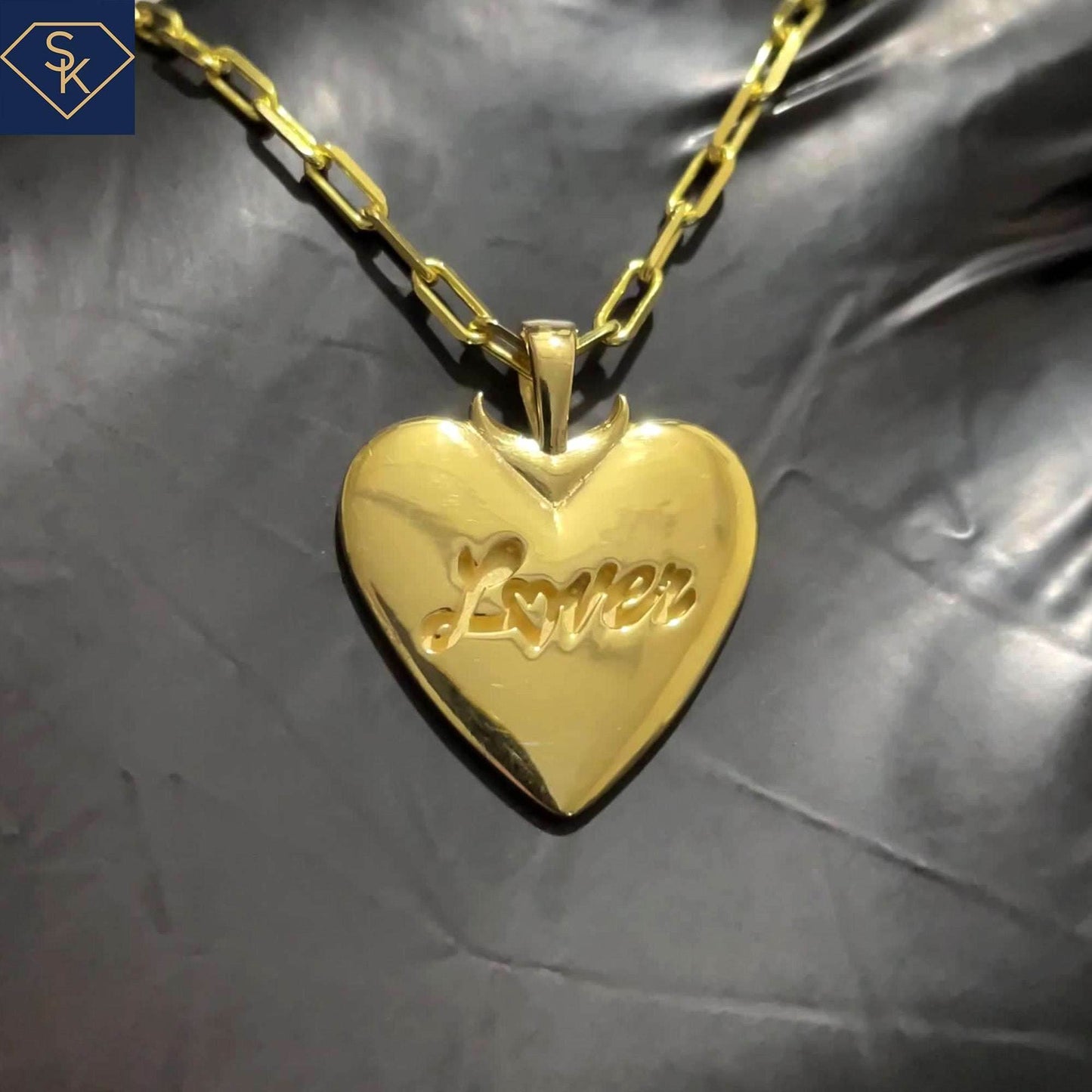 Lover Heart Pendant - SK Custom Jewelry