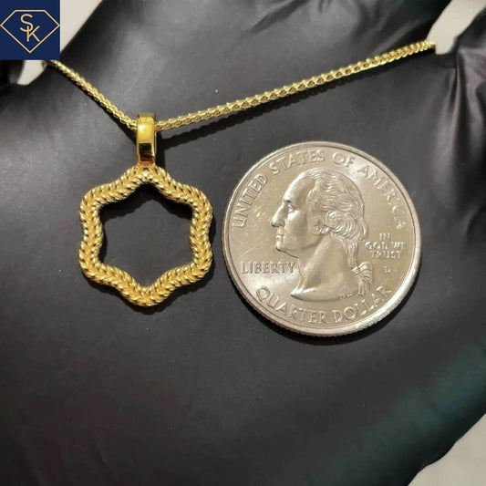 Double Ropes Pendant - SK Custom Jewelry