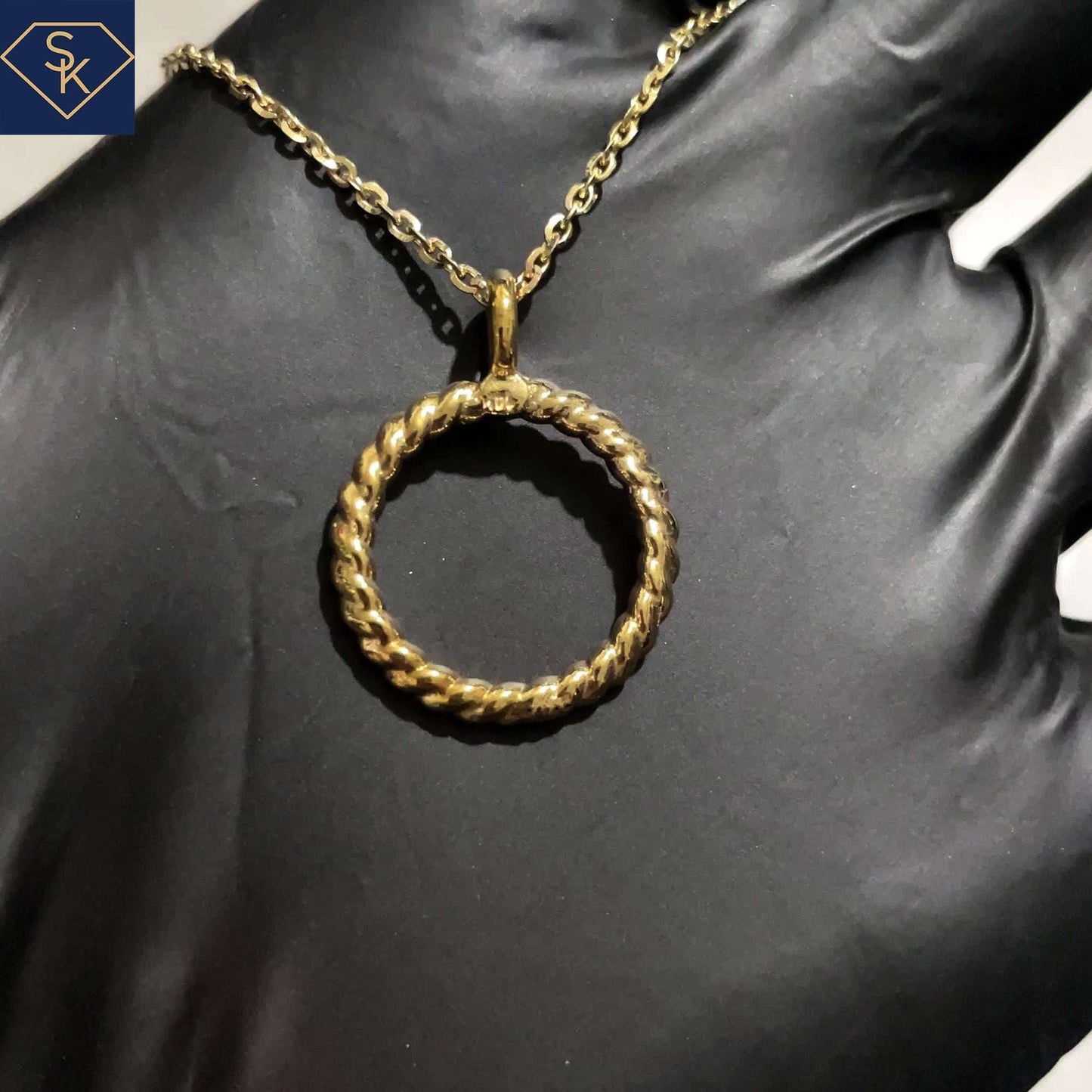 Eternal Rope Pendant - SK Custom Jewelry