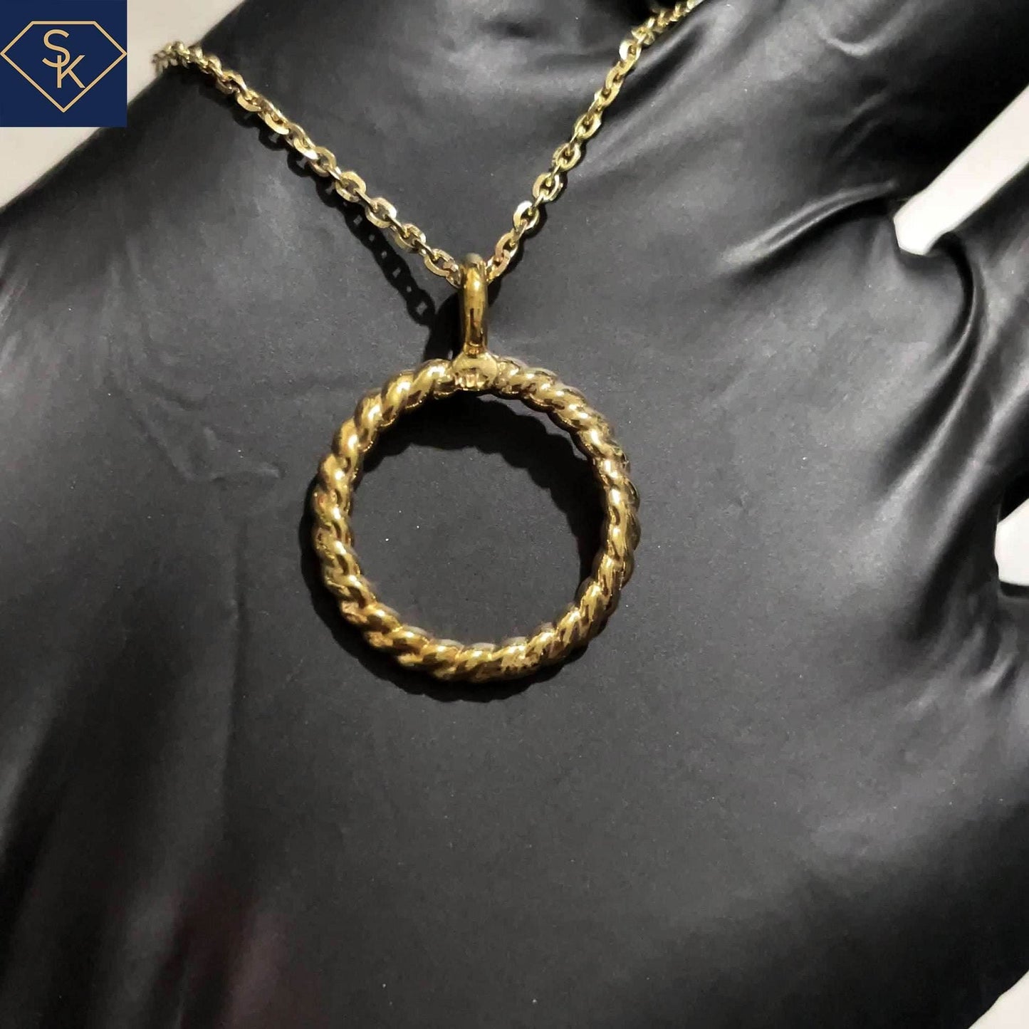 Eternal Rope Pendant - SK Custom Jewelry