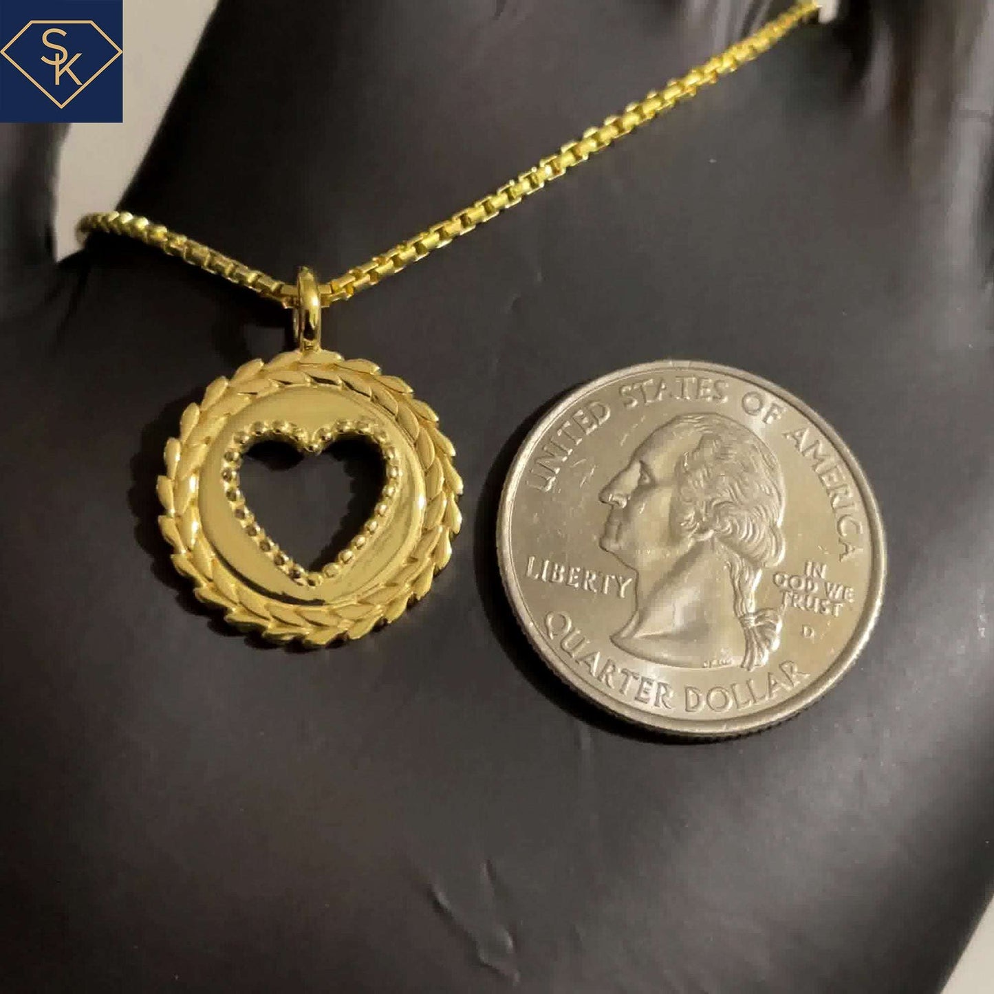 True Love Pendant - SK Custom Jewelry
