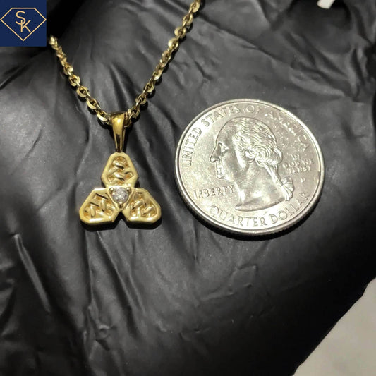 Three Braided Petals - SK Custom Jewelry