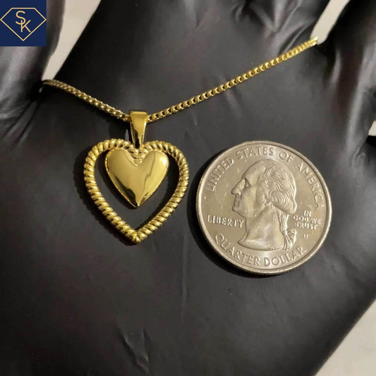 Infinite Heart Pendant - SK Custom Jewelry