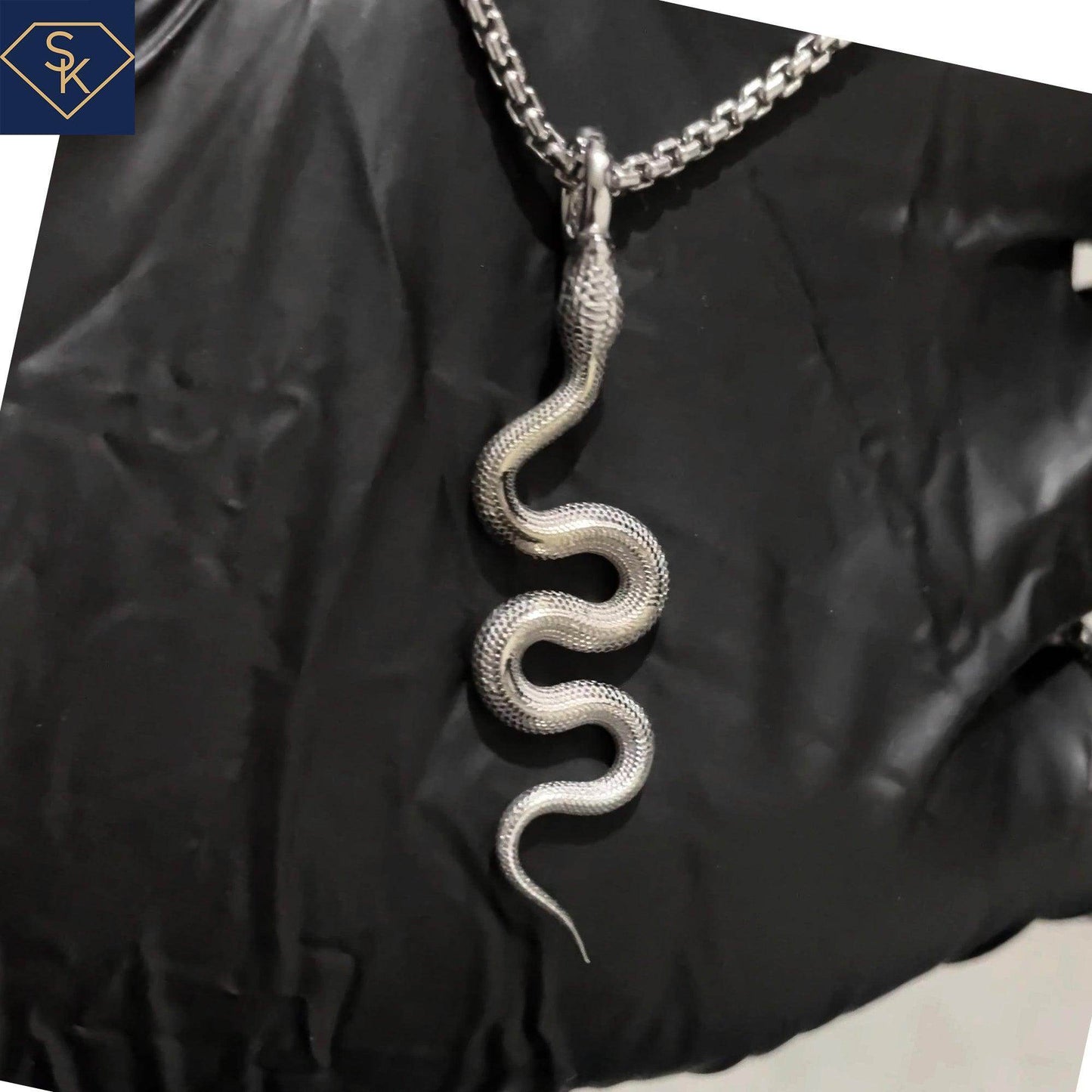 Snake Pendant - SK Custom Jewelry