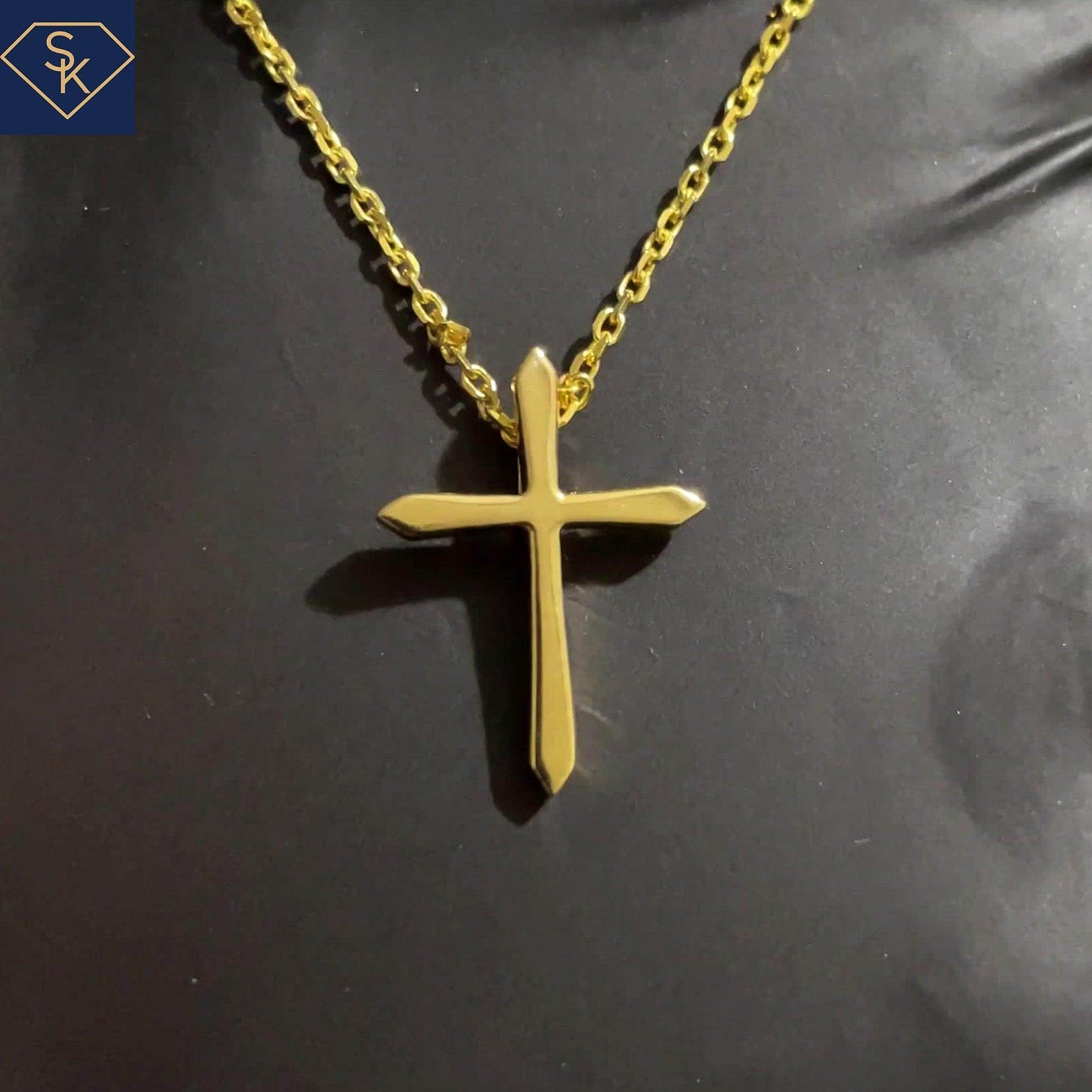Small Cross Pendant - SK Custom Jewelry