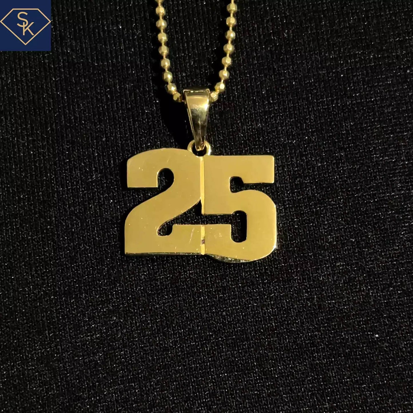 25 Anniversary Pendant - SK Custom Jewelry