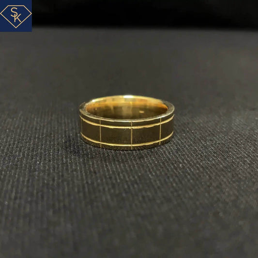 Men Heavy Flat Band - SK Custom Jewelry