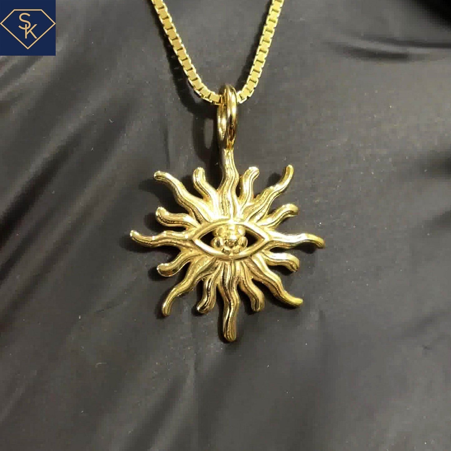 Evil Eye Pendant - SK Custom Jewelry