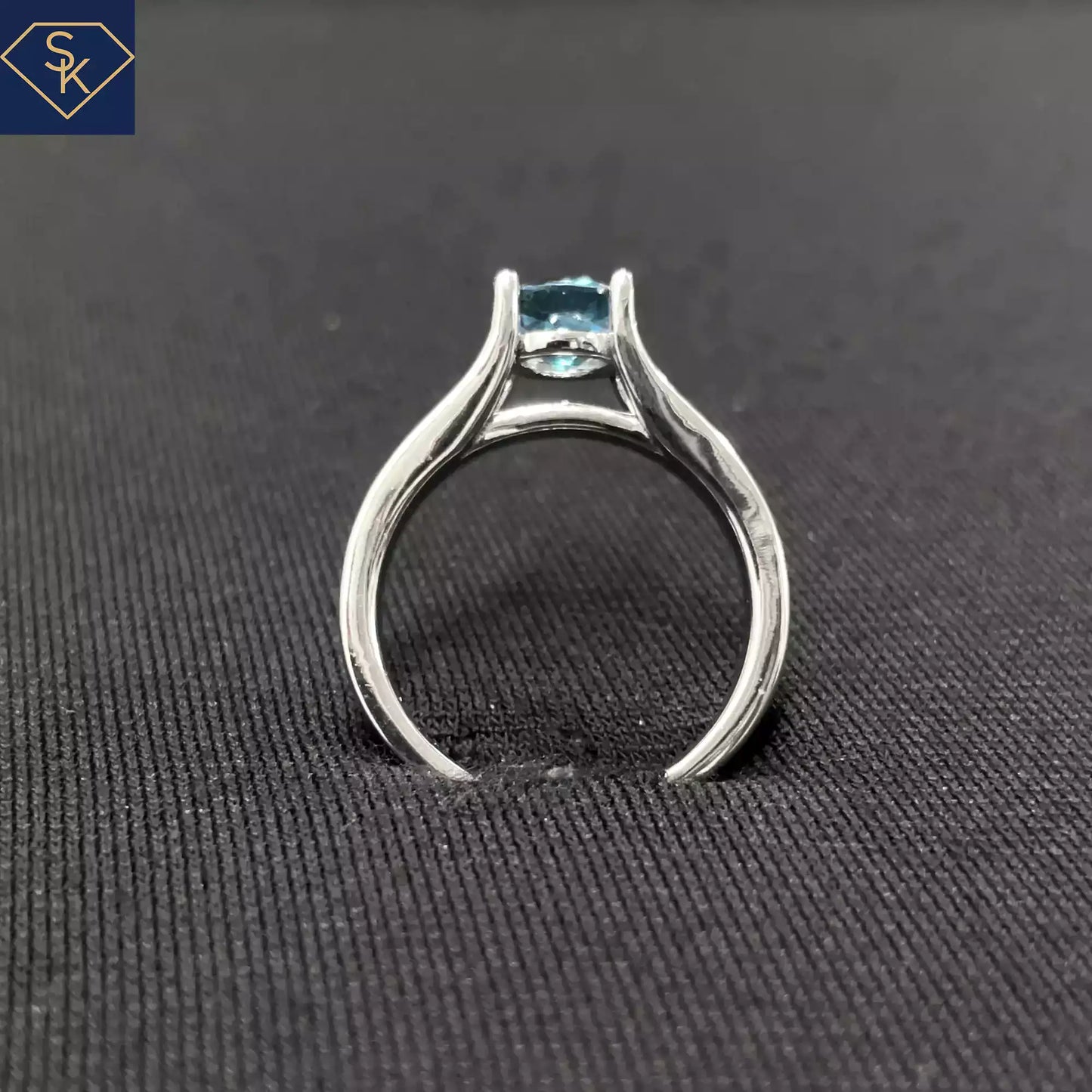 Blue Topaz Ring