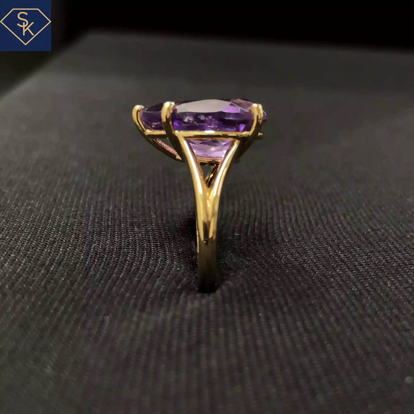 Amethyst Ring - SK Custom Jewelry