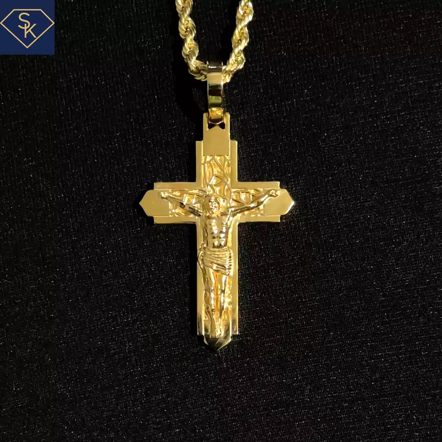 Crucifix Cross - SK Custom Jewelry