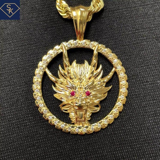 Infinite Diamond Dragon - SK Custom Jewelry