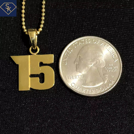 15 Anniversary Pendant - SK Custom Jewelry