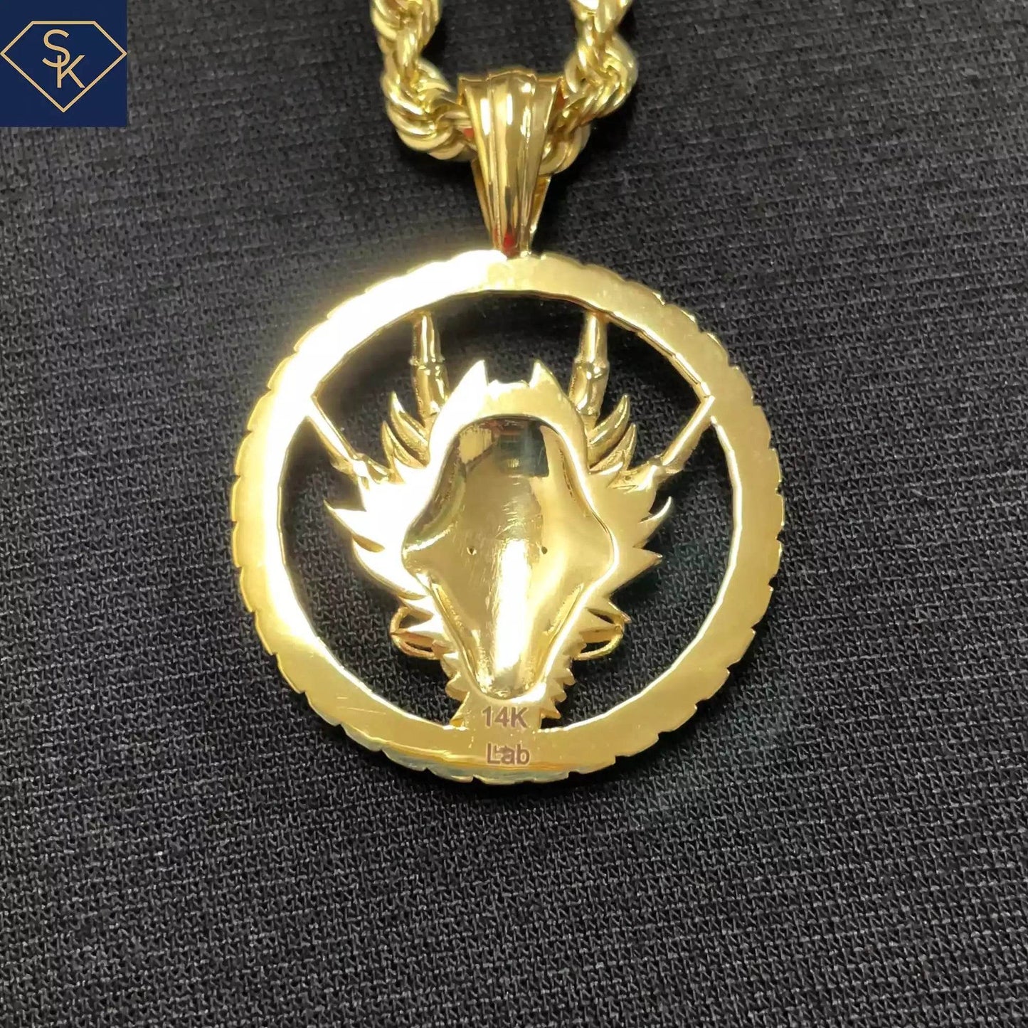 Infinite Diamond Dragon - SK Custom Jewelry