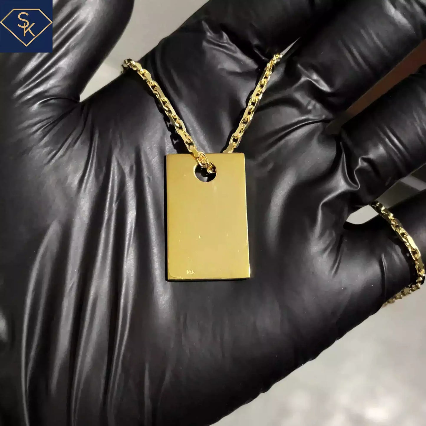 Sagittarius Dog Tag Pendant
