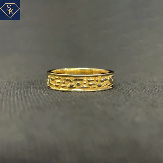 Cobblestone Band - SK Custom Jewelry