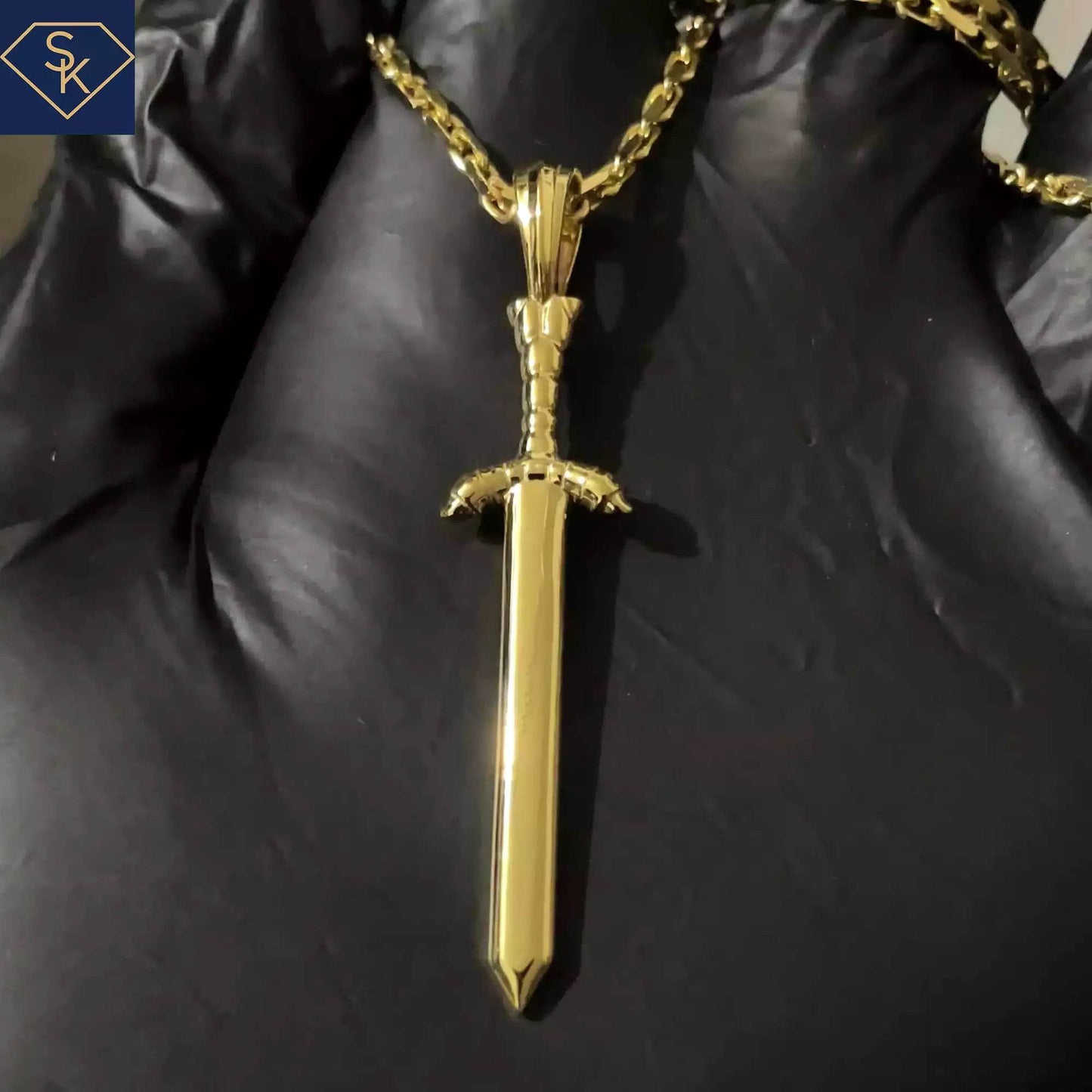King Sword Pendant - SK Custom Jewelry