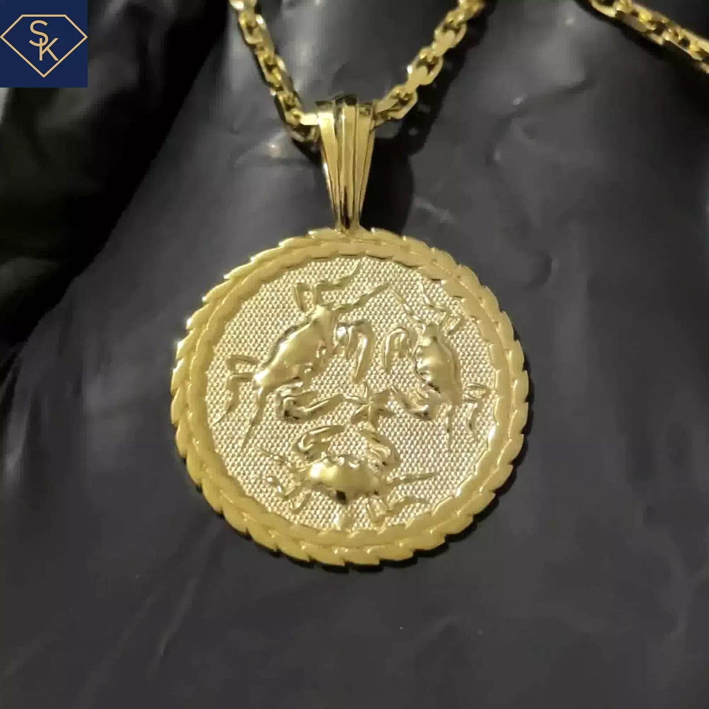Cancer Pendant - SK Custom Jewelry