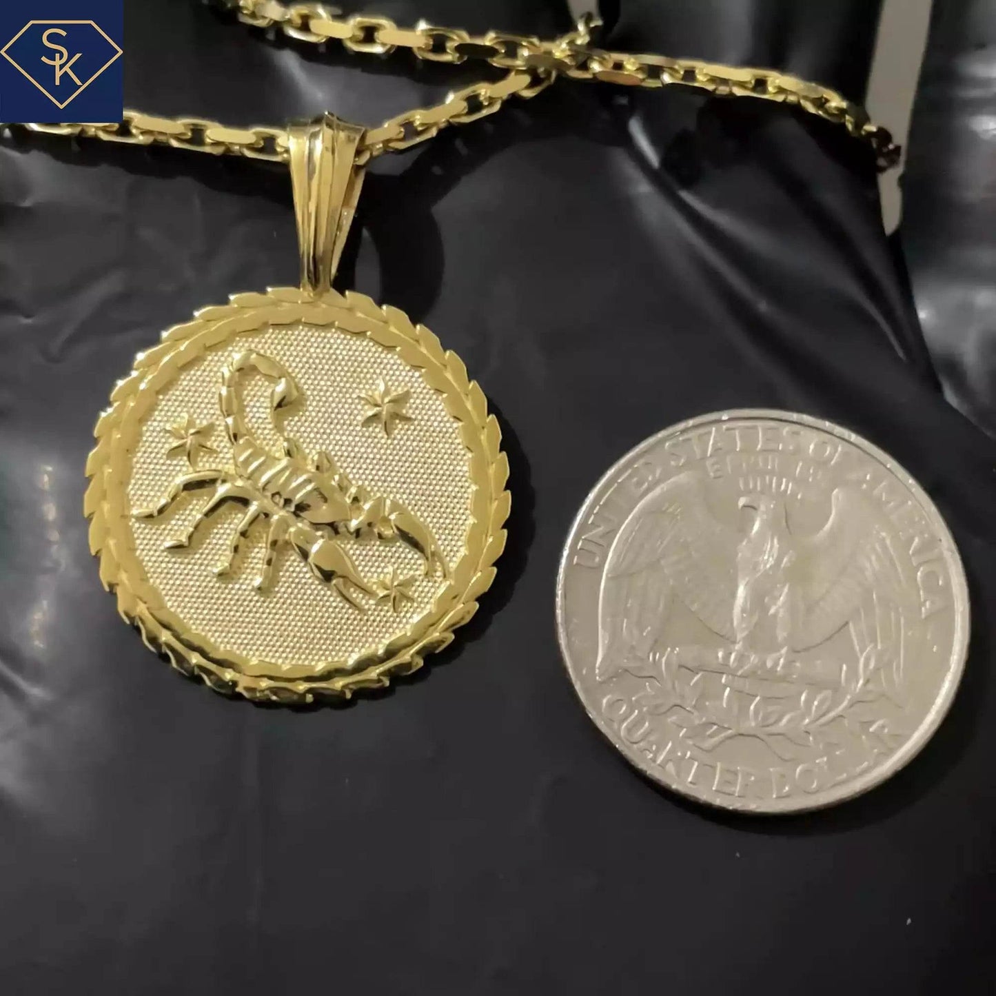 Scorpio Pendant - SK Custom Jewelry