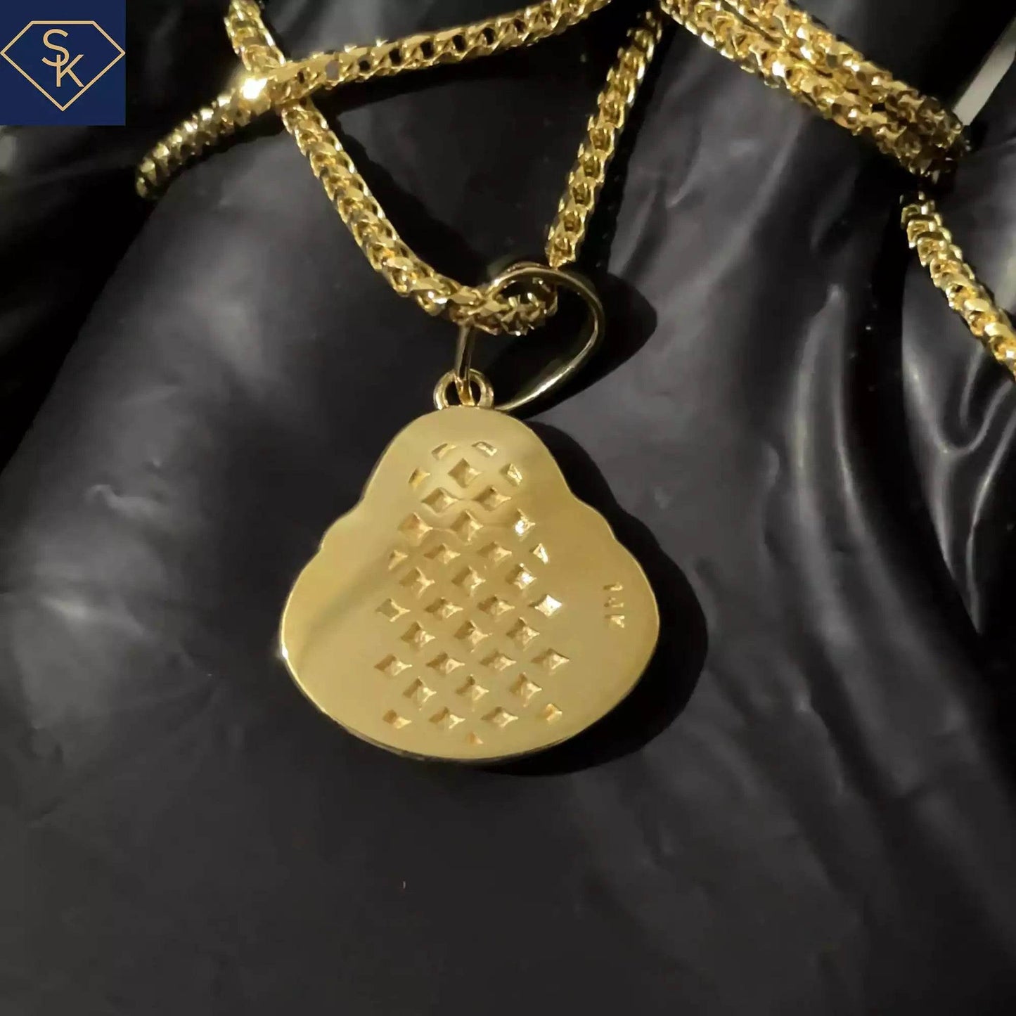 Maitreya Buddha Pendant - SK Custom Jewelry