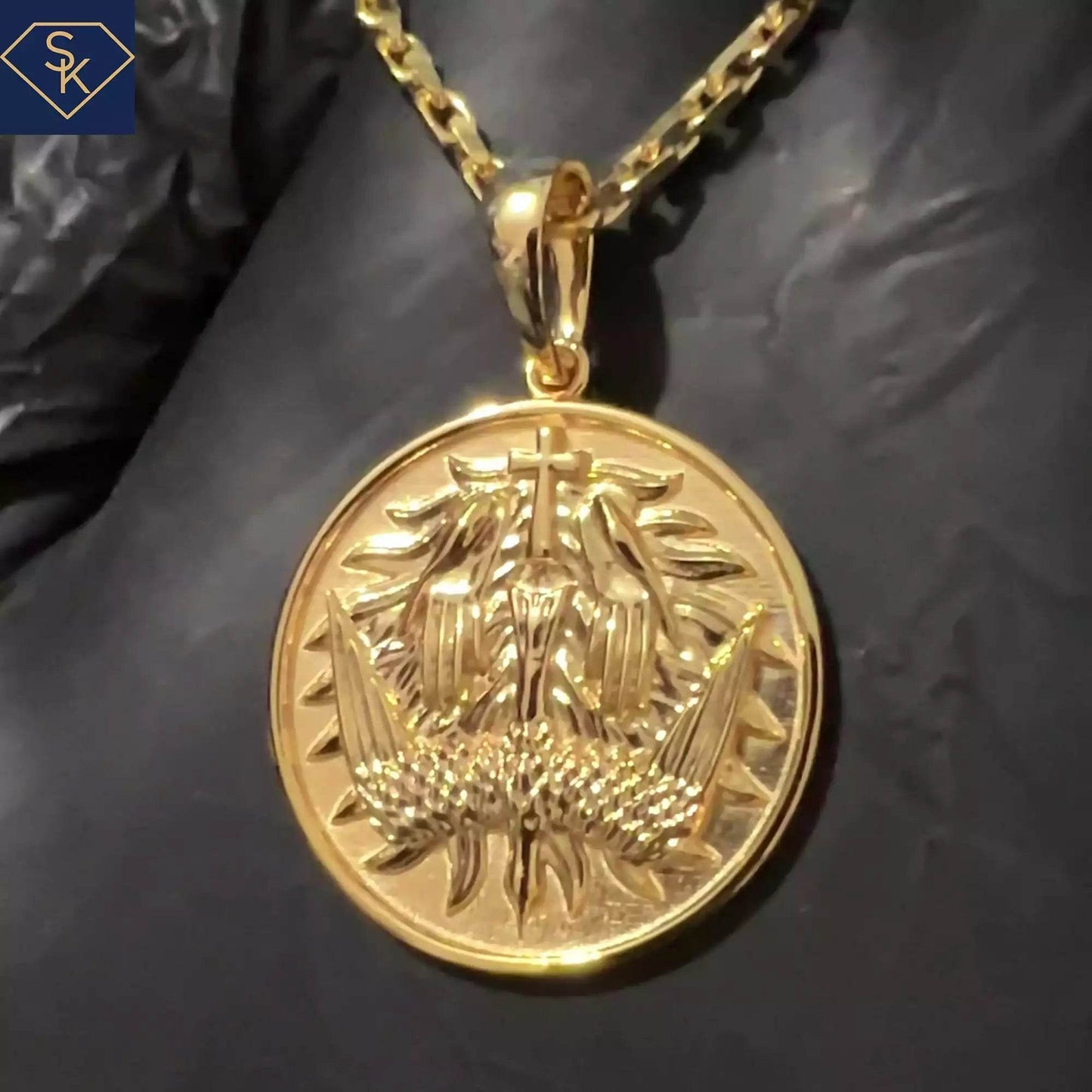 Holy Spirit Pendant - SK Custom Jewelry