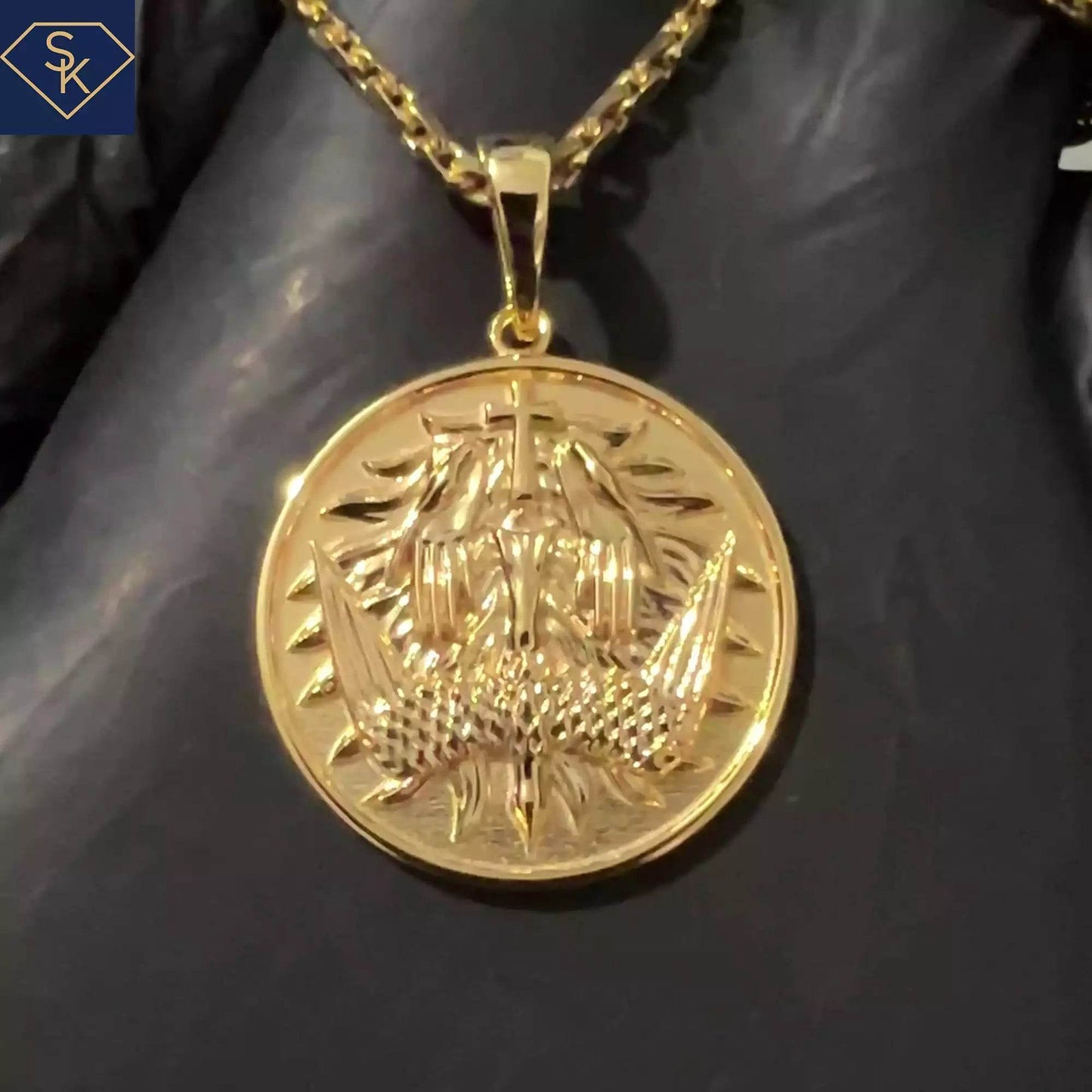 Holy Spirit Pendant - SK Custom Jewelry