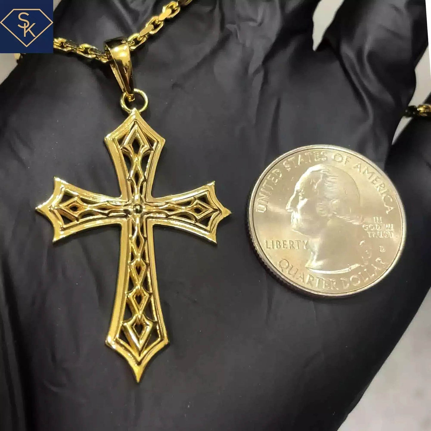 Heaven Cross - SK Custom Jewelry