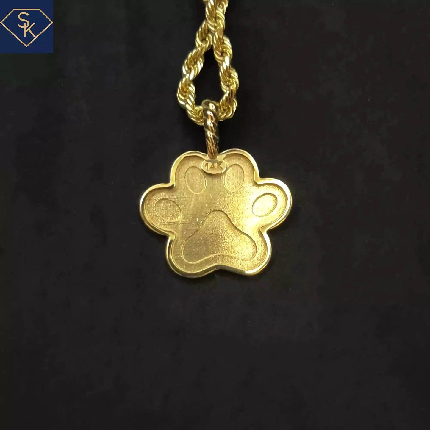 Paw Pendant - SK Custom Jewelry