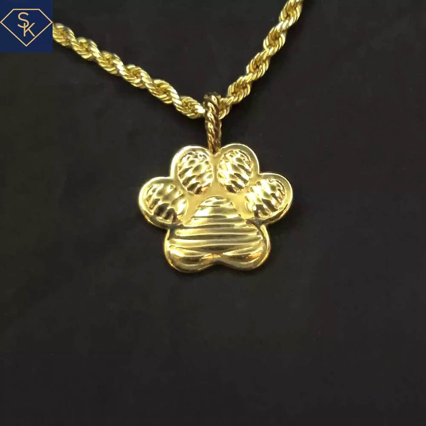 Paw Pendant - SK Custom Jewelry