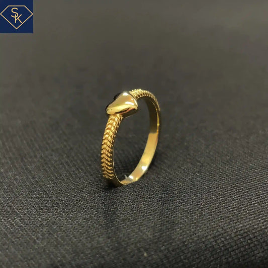 Rope Heart Ring