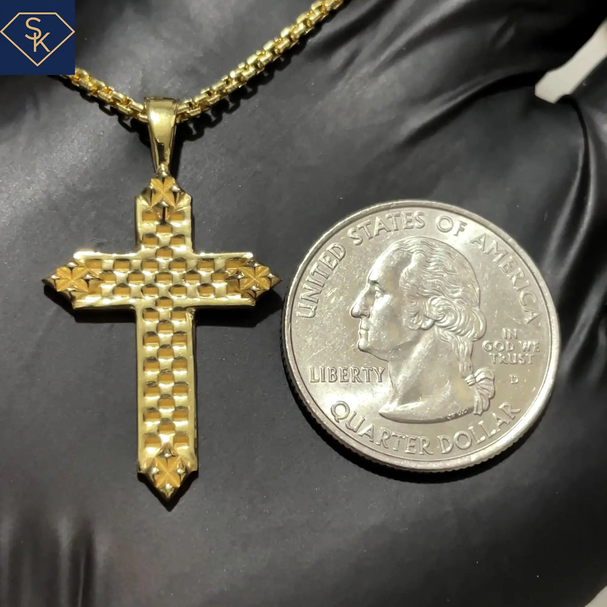 Decorative Cross Pendant