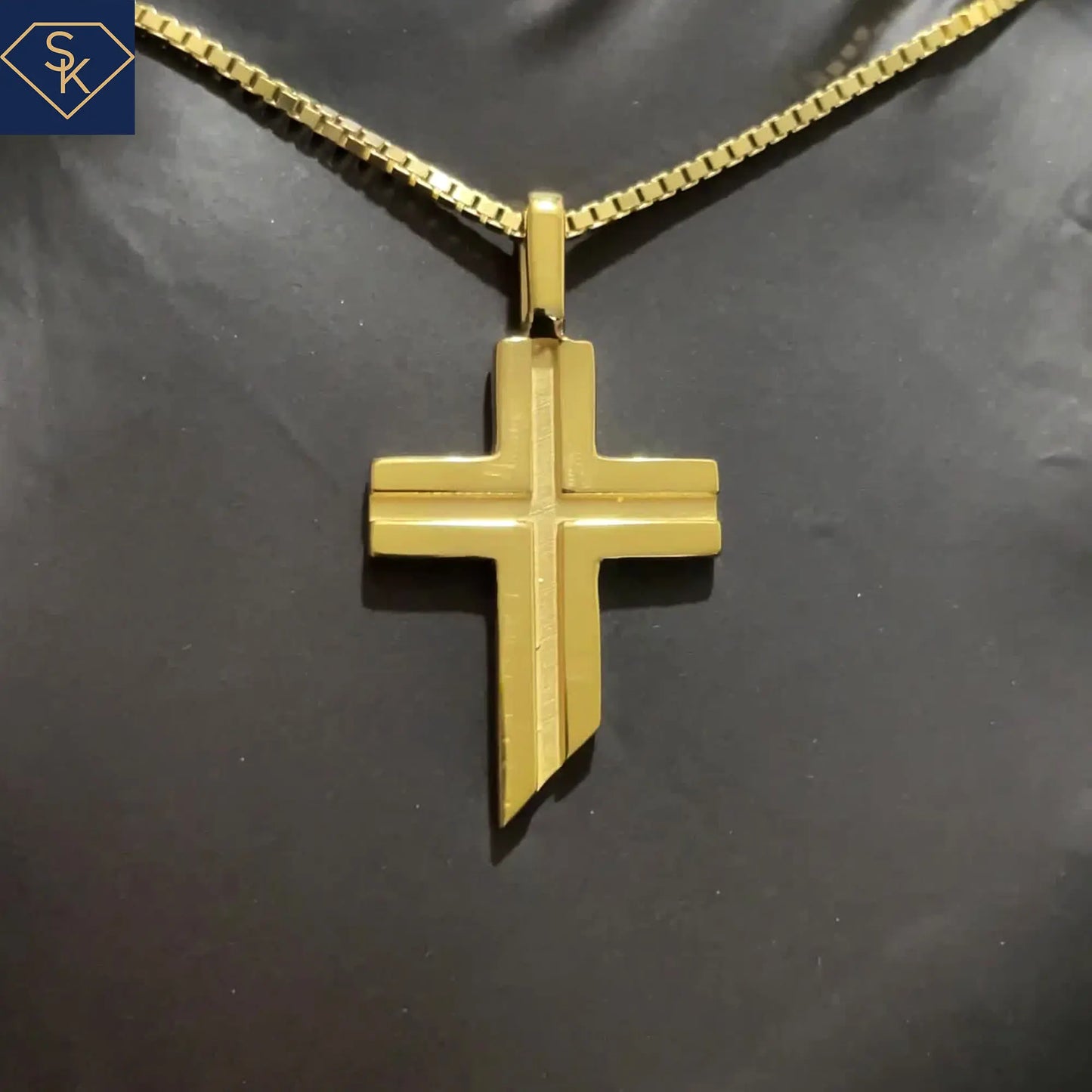 Refined Cross Pendant