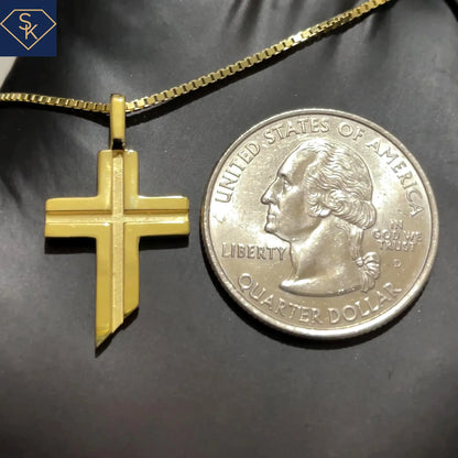Refined Cross Pendant