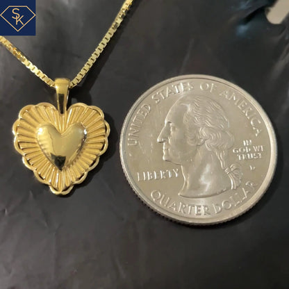 Sparkling Heart Pendant