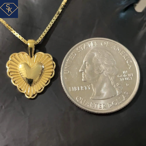 Sparkling Heart Pendant