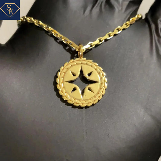 Minimalist Compass Pendant