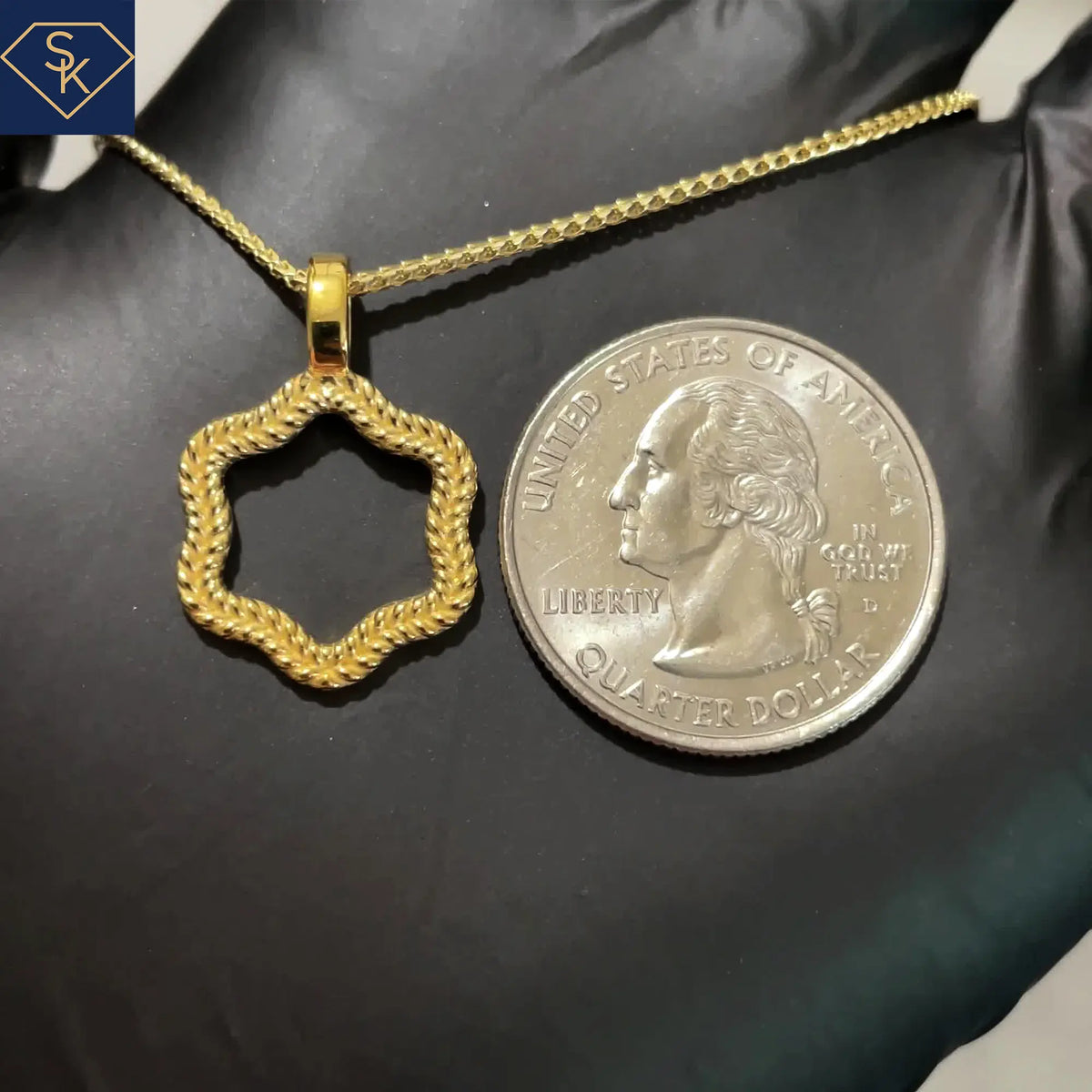 Double Ropes Pendant