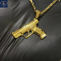Hand Gun Pendant-Pistol Lover