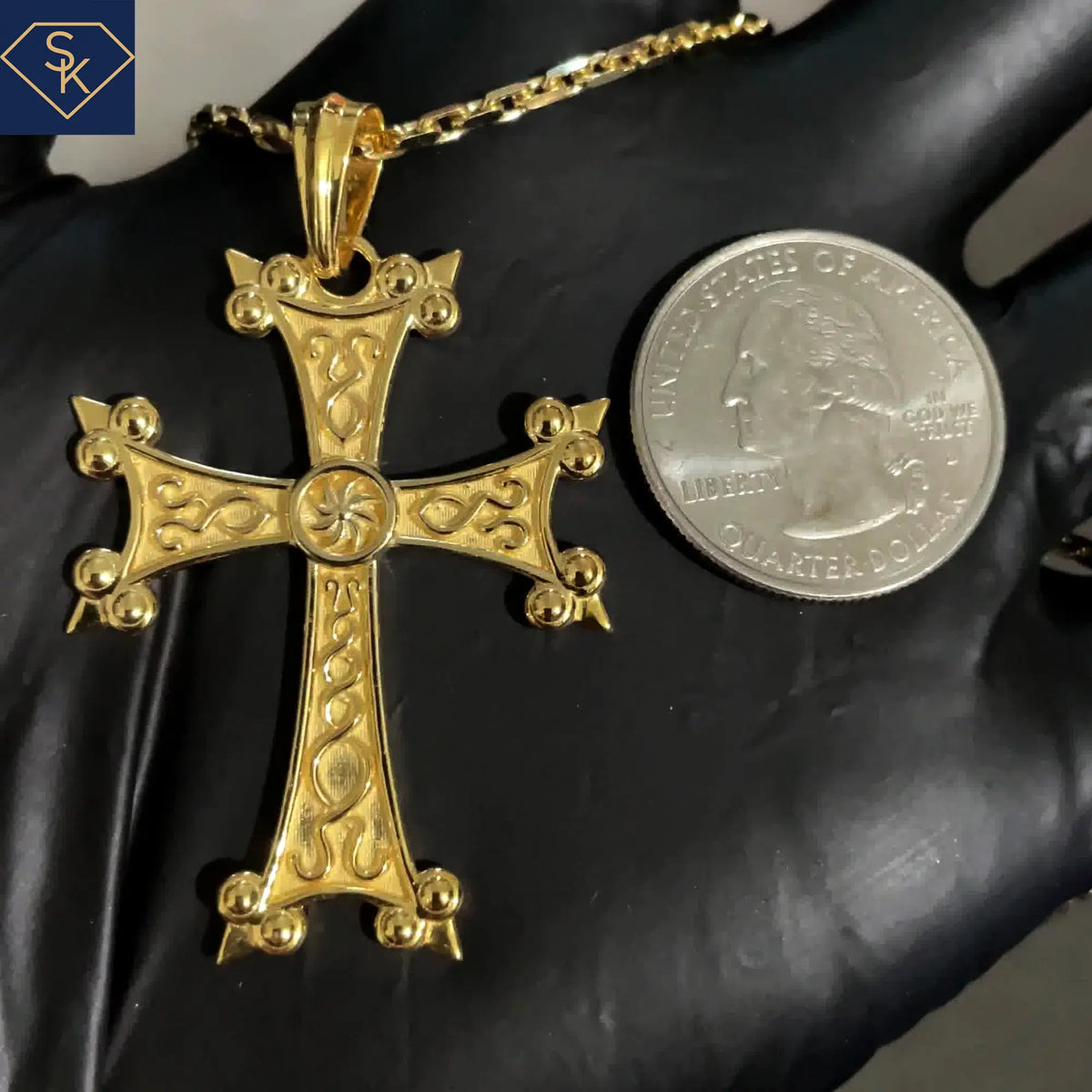Elegant Cross Pendant