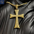Texture Cross Pendant