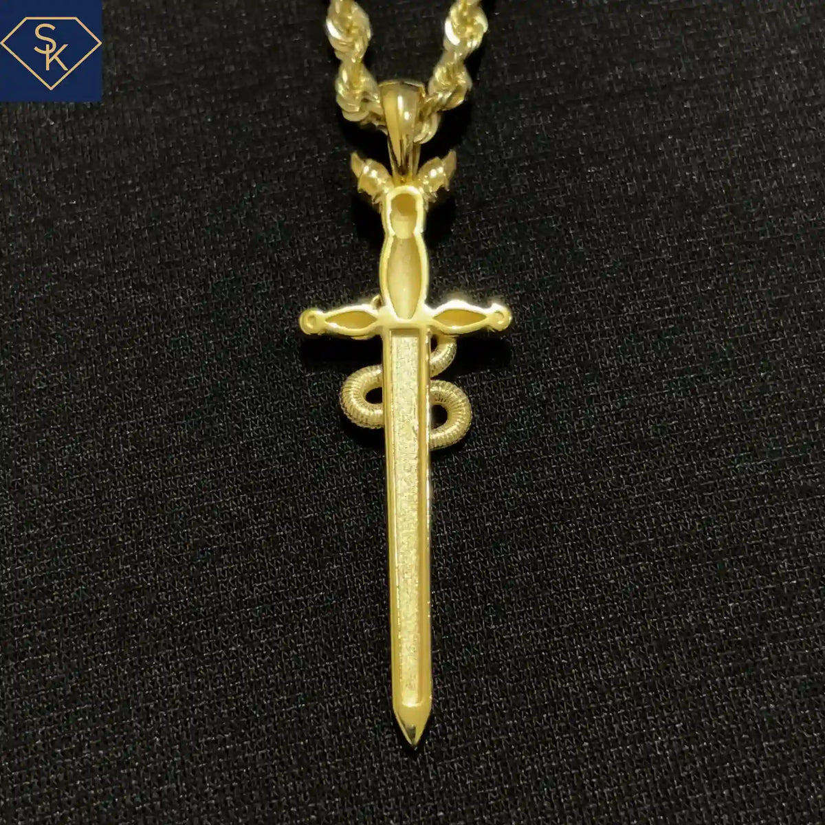 Infernal Serpent Sword Pendant