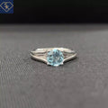 Blue Topaz Ring - SK Custom Jewelry