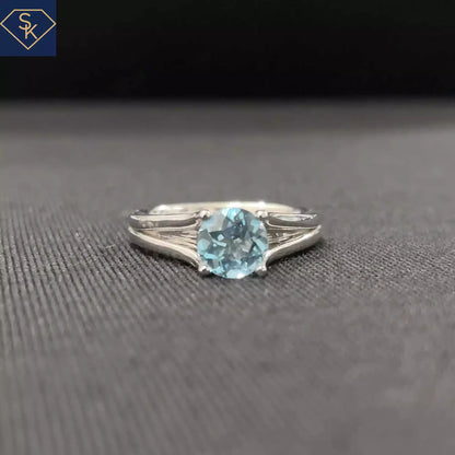 Blue Topaz Ring