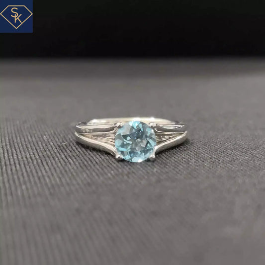 Blue Topaz Ring